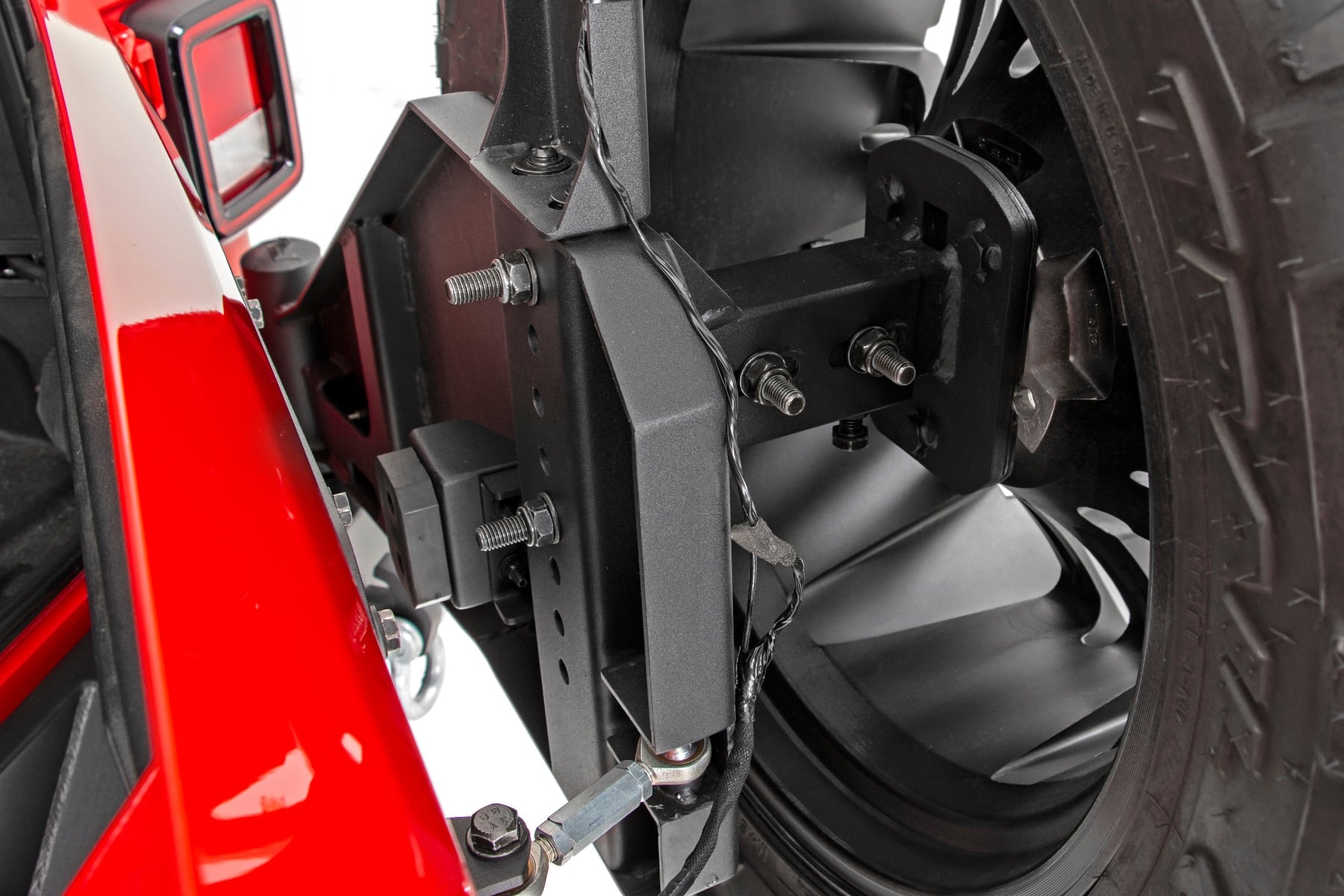 Rear Bumper Trail Tire Carrier Jeep Wrangler JL (18-26)/Wrangler Unlimited (18-26) Rough Country