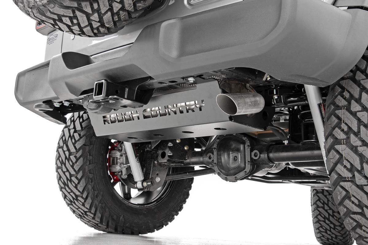 Skid Plate Muffler Jeep Wrangler JL/Wrangler Unlimited 4WD (2018-2026) Rough Country