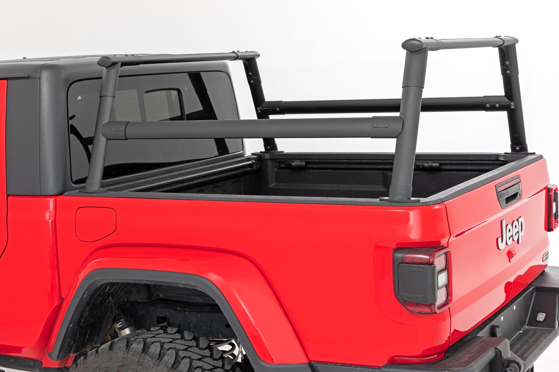 Bed Rack Aluminum Jeep Gladiator JT 4WD (2020-2025) Rough Country