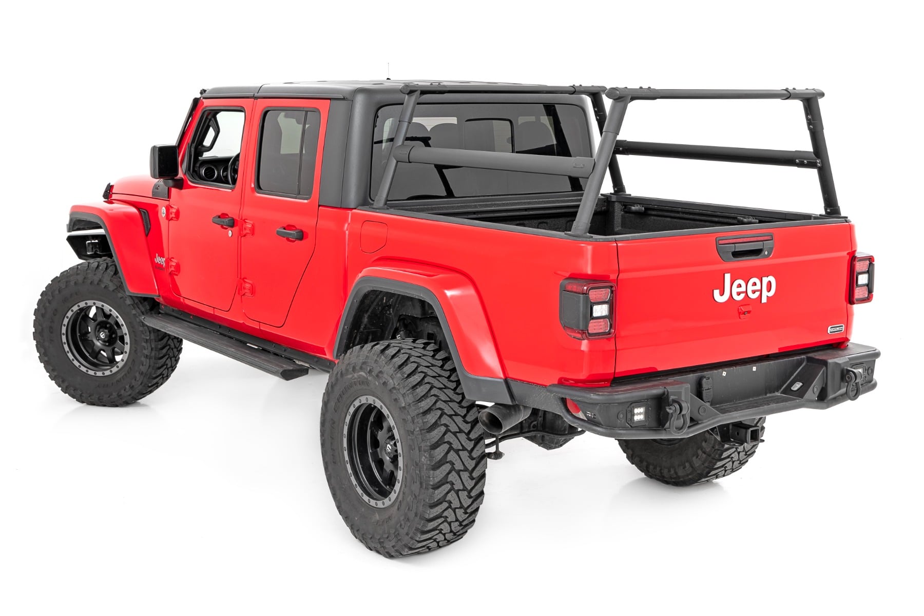 Bed Rack Aluminum Jeep Gladiator JT 4WD (2020-2025) Rough Country