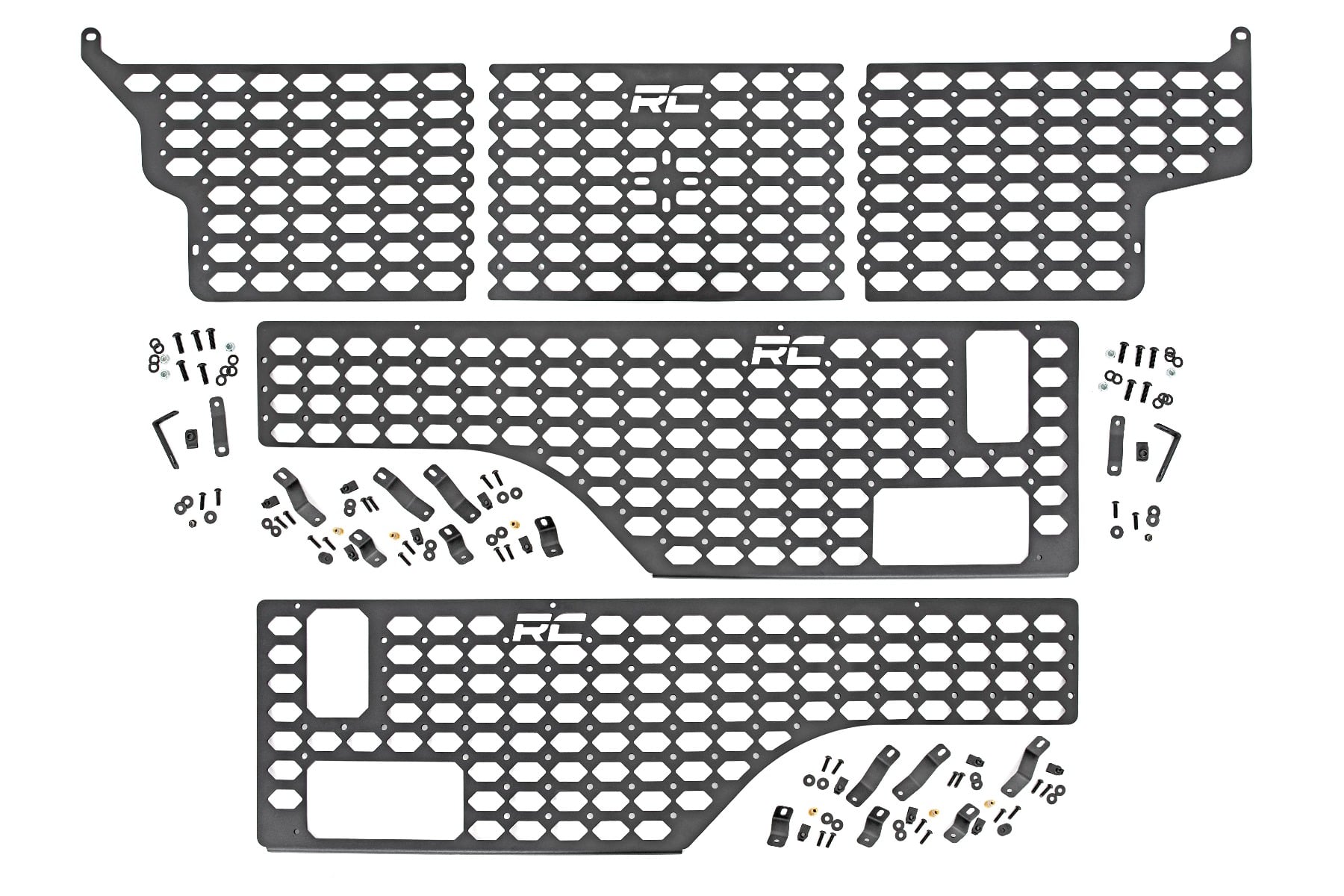 Molle Panel Kit Combo Bed Jeep Gladiator JT 4WD (2020-2025) Rough Country