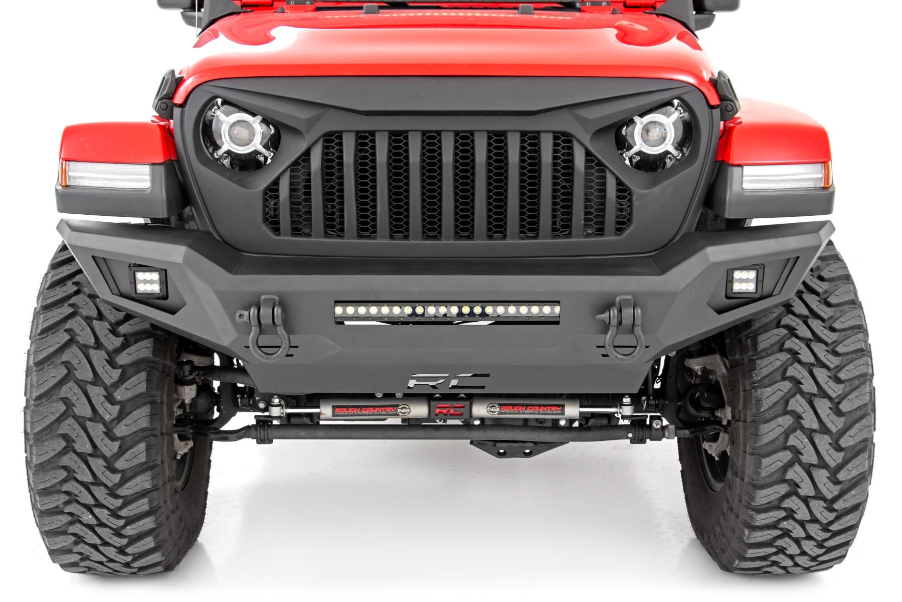 Front Bumper Skid Plate Jeep Gladiator JT/Wrangler JK & JL/Wrangler Unlimited 4WD Rough Country