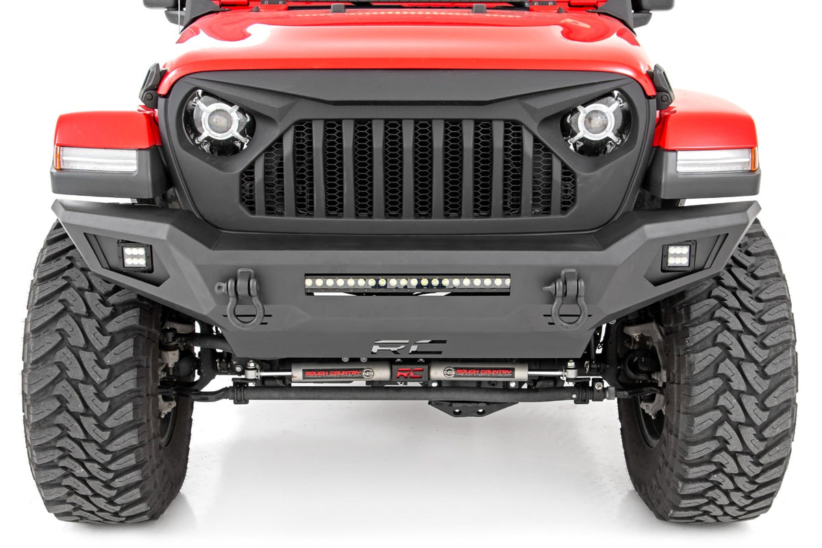 Front Bumper Skid Plate Jeep Gladiator JT/Wrangler JK & JL/Wrangler Unlimited 4WD Rough Country