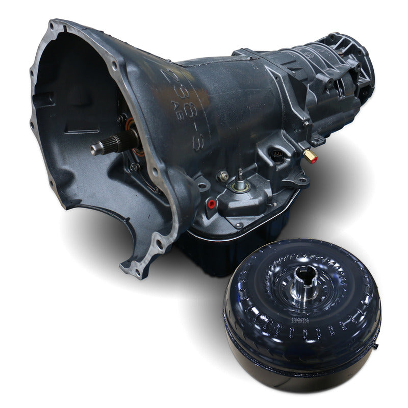 TorqueMaster Dodge 47RE Transmission and Converter Package 1998.5-1999 24-Valve 4WD c/w Auxiliary Filter and Billet Input BD Diesel