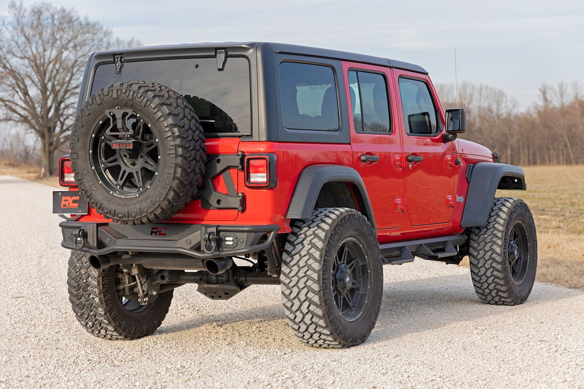 Rear Bumper Tubular Jeep Wrangler JL (18-26)/Wrangler Unlimited (18-26) Rough Country