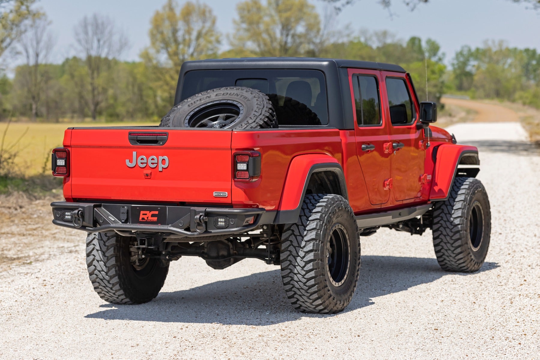 Rear Bumper Tubular Jeep Gladiator JT 4WD (2020-2025) Rough Country