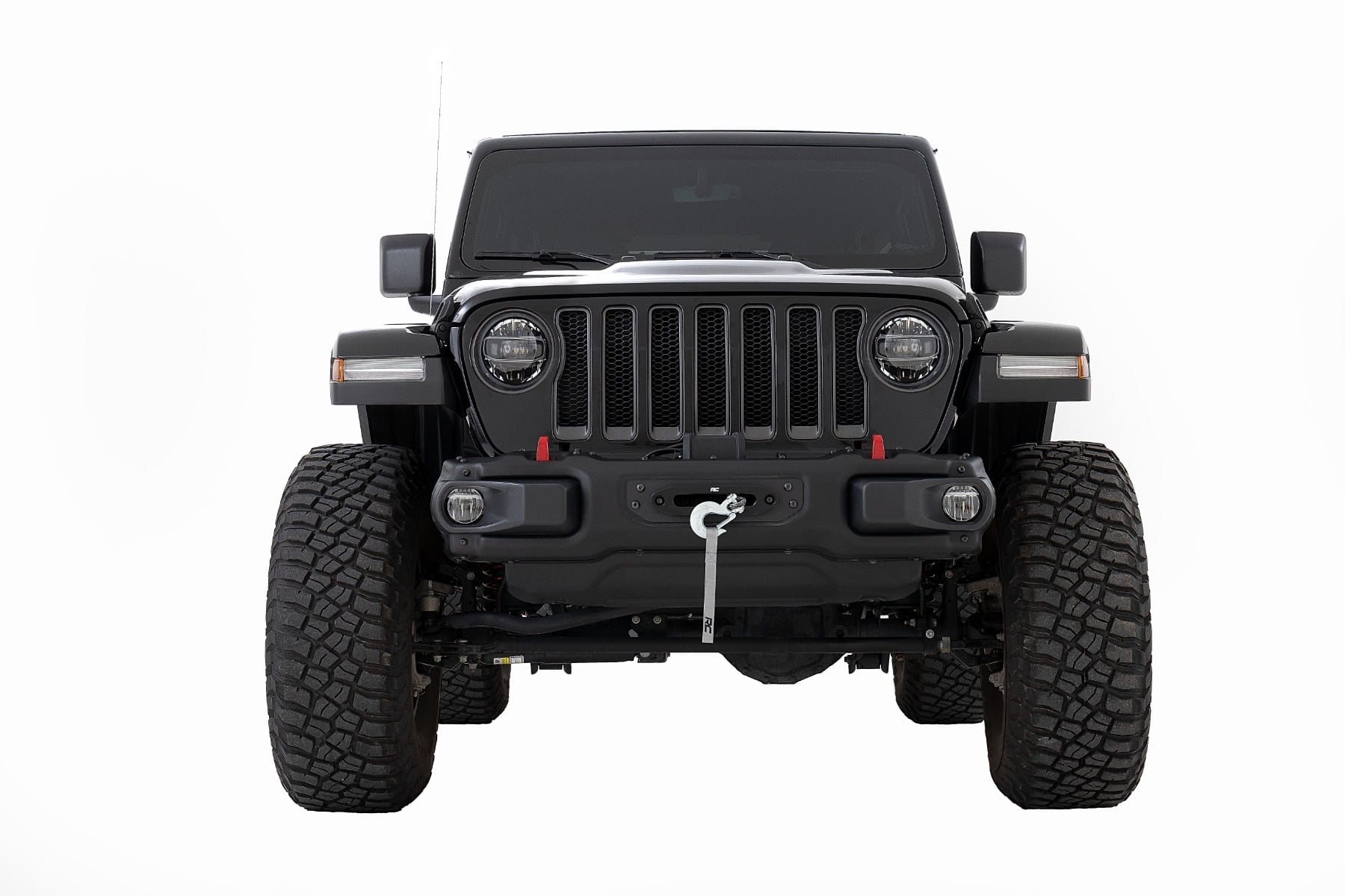 Winch Mounting Plate Modular Steel OE Bumper Jeep Gladiator JT/Wrangler JL (18-26) Rough Country
