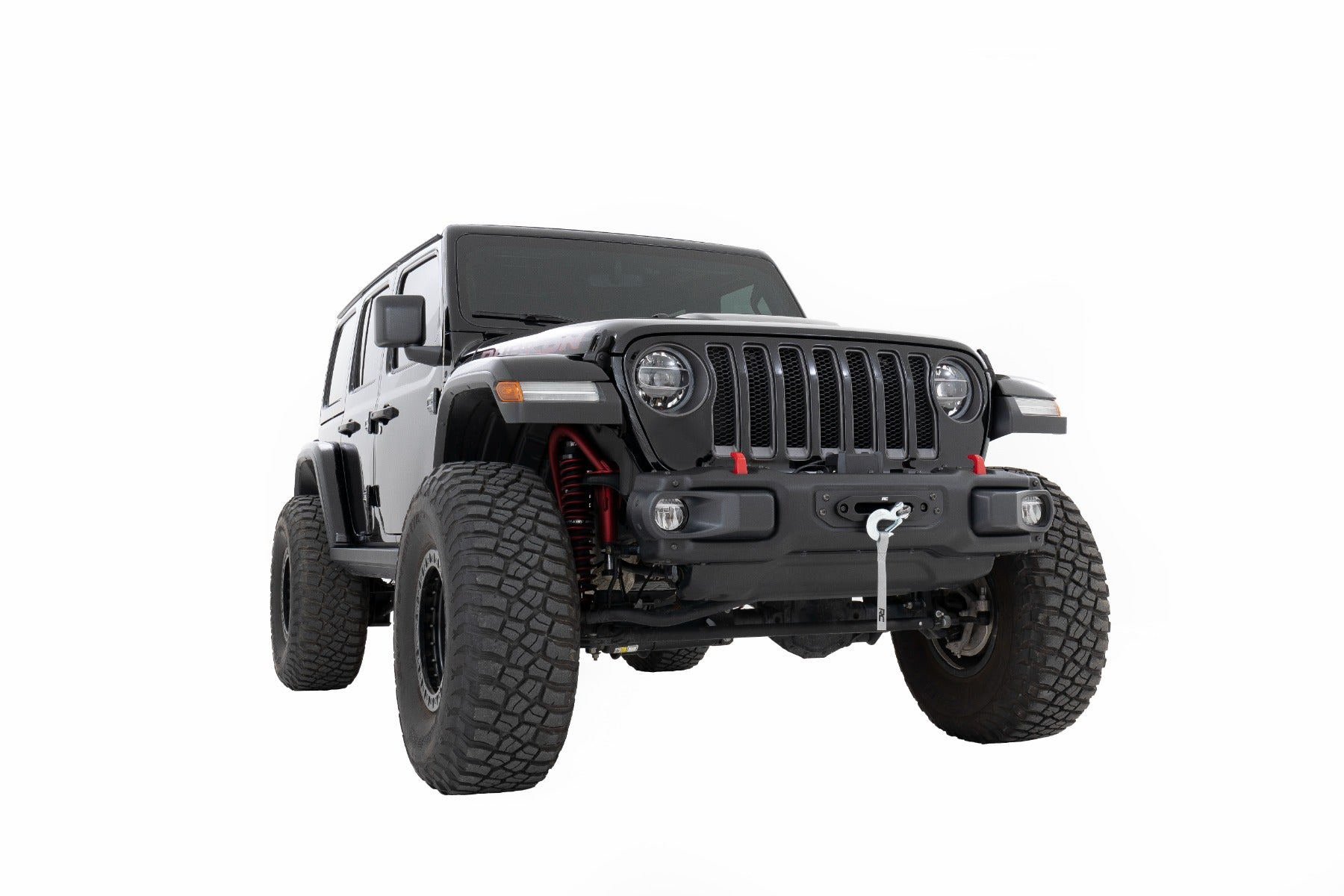 Winch Mounting Plate Modular Steel OE Bumper Jeep Gladiator JT/Wrangler JL (18-26) Rough Country