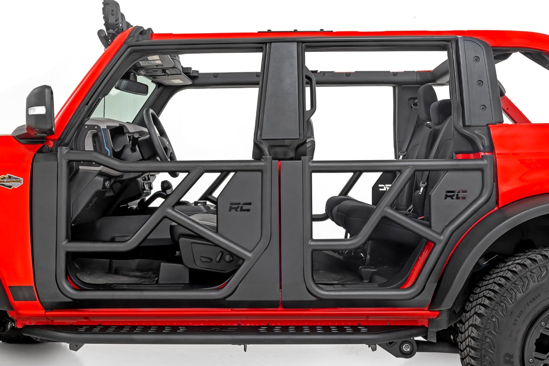 Tubular Doors 4 Door Ford Bronco 4WD (2021-2025) Rough Country