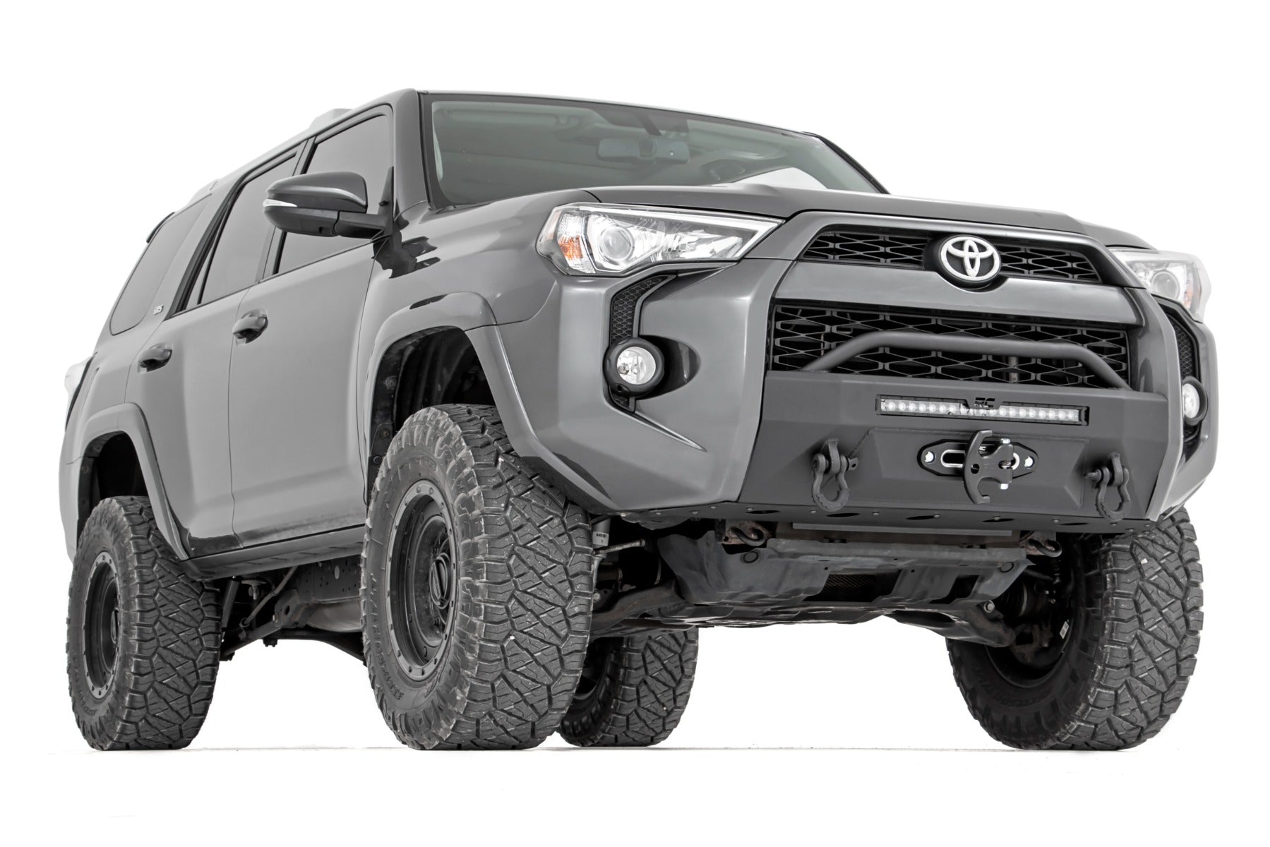 Front Bumper Hybrid 20 Inch Black LED Toyota 4Runner 2WD/4WD (2014-2024) Rough Country