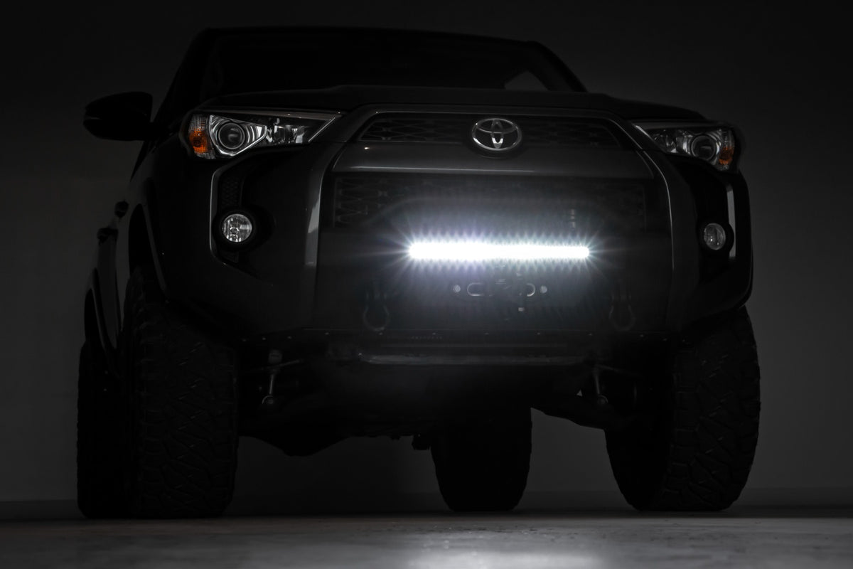 Front Bumper Hybrid 20 Inch Black DRL Toyota 4Runner 2WD/4WD (2014-2024) Rough Country