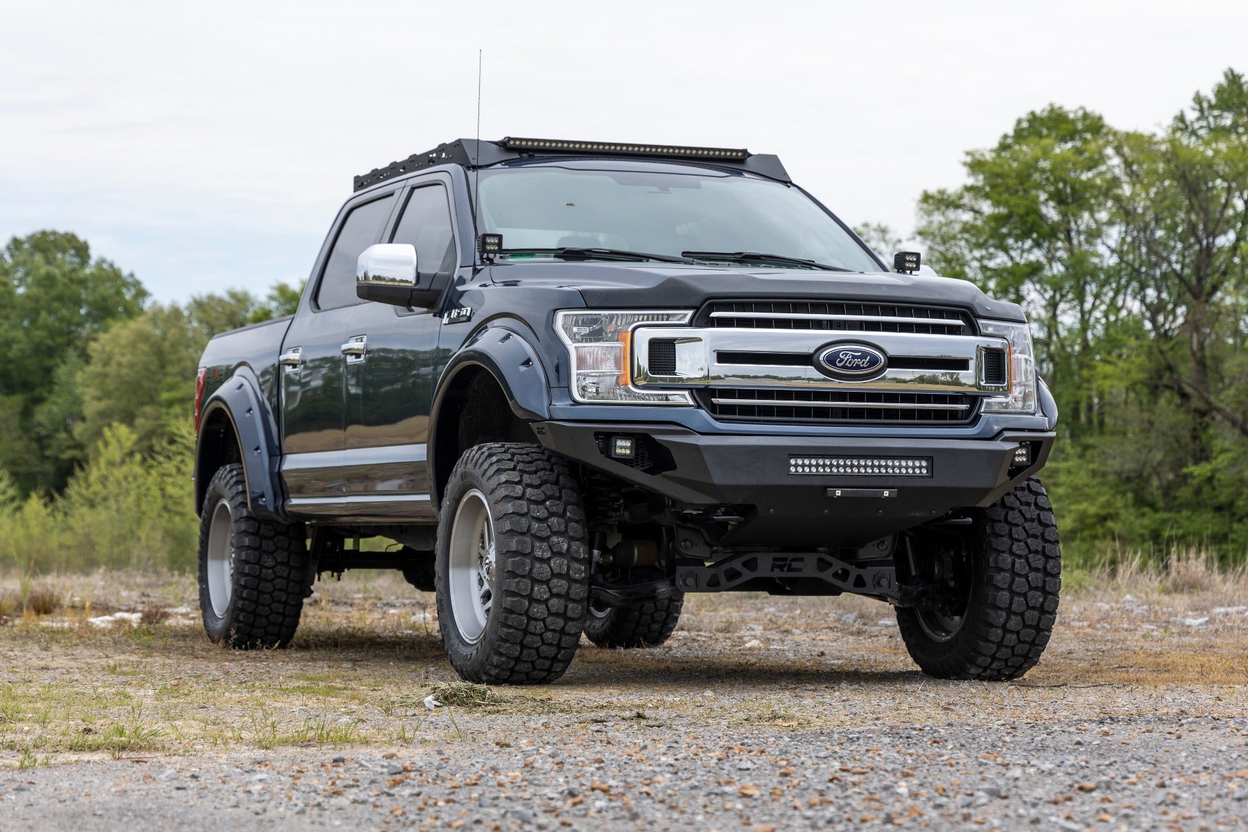 Front Bumper High Clearance Skid Plate Ford F-150 2WD/4WD (2018-2020) Rough Country