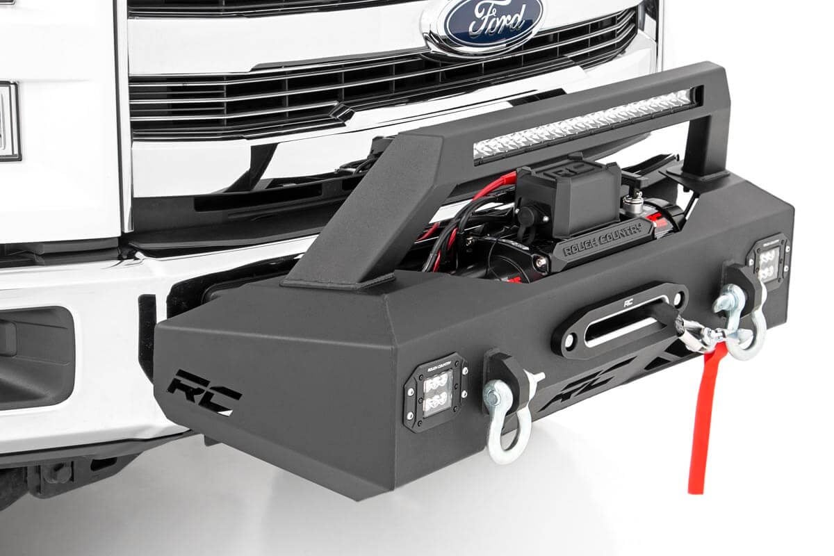 EXO Winch Mount Kit Ford F-150 2WD/4WD (2009-2025) Rough Country