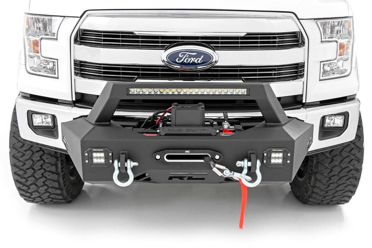 EXO Winch Mount Kit Ford F-150 2WD/4WD (2009-2025) Rough Country