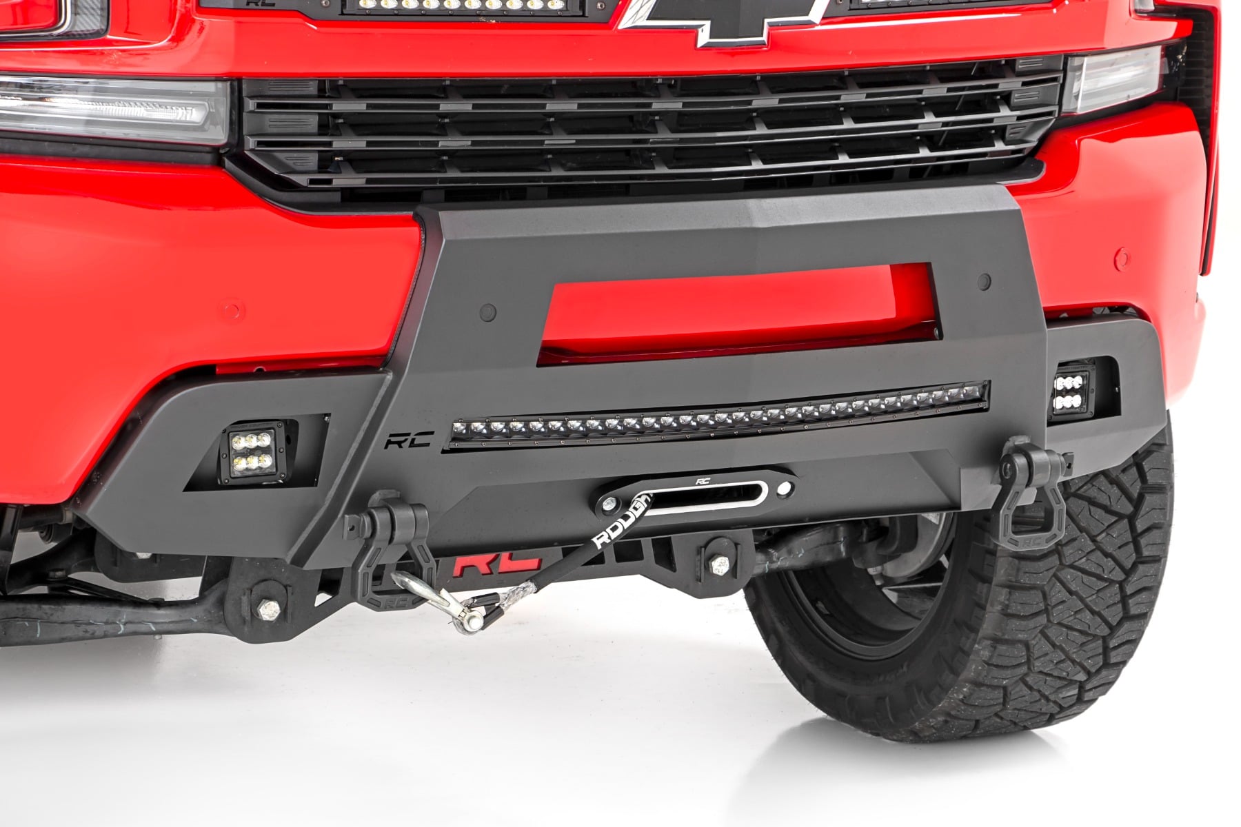 Hidden Winch Bumper Chevy Silverado 1500 2WD/4WD (2019-2022) Rough Country