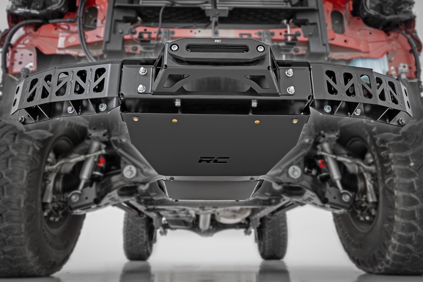 Hidden Winch Mount PRO9500S Toyota Tacoma 4WD (2024-2026) Rough Country