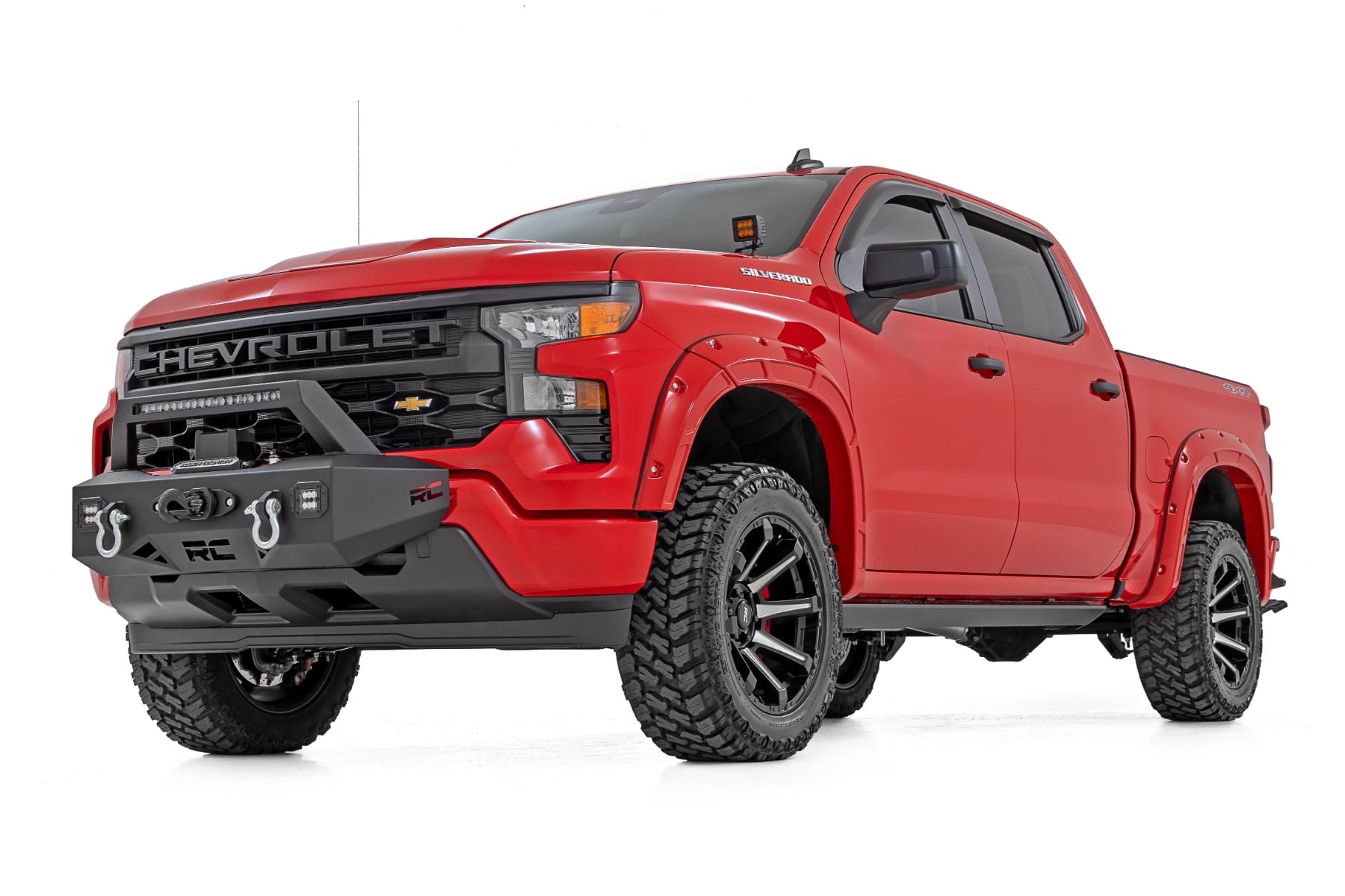 EXO Winch Mount Kit Chevy Silverado 1500 2WD/4WD (2022-2026) Rough Country