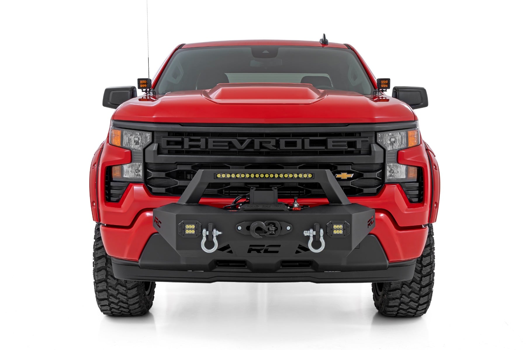 EXO Winch Mount Kit Chevy Silverado 1500 2WD/4WD (2022-2026) Rough Country