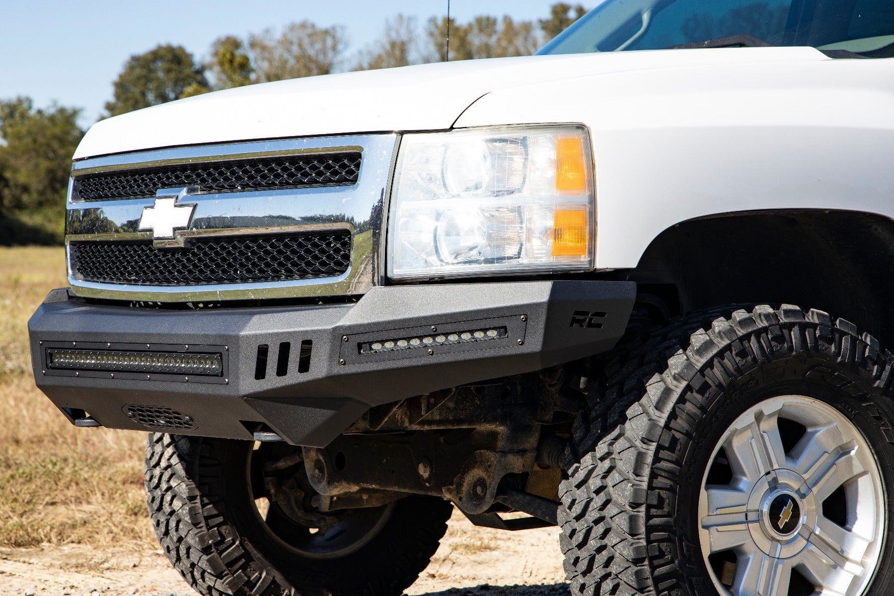 Front High Clearance Bumper Chevy Silverado 1500 2WD/4WD (2007-2013) Rough Country