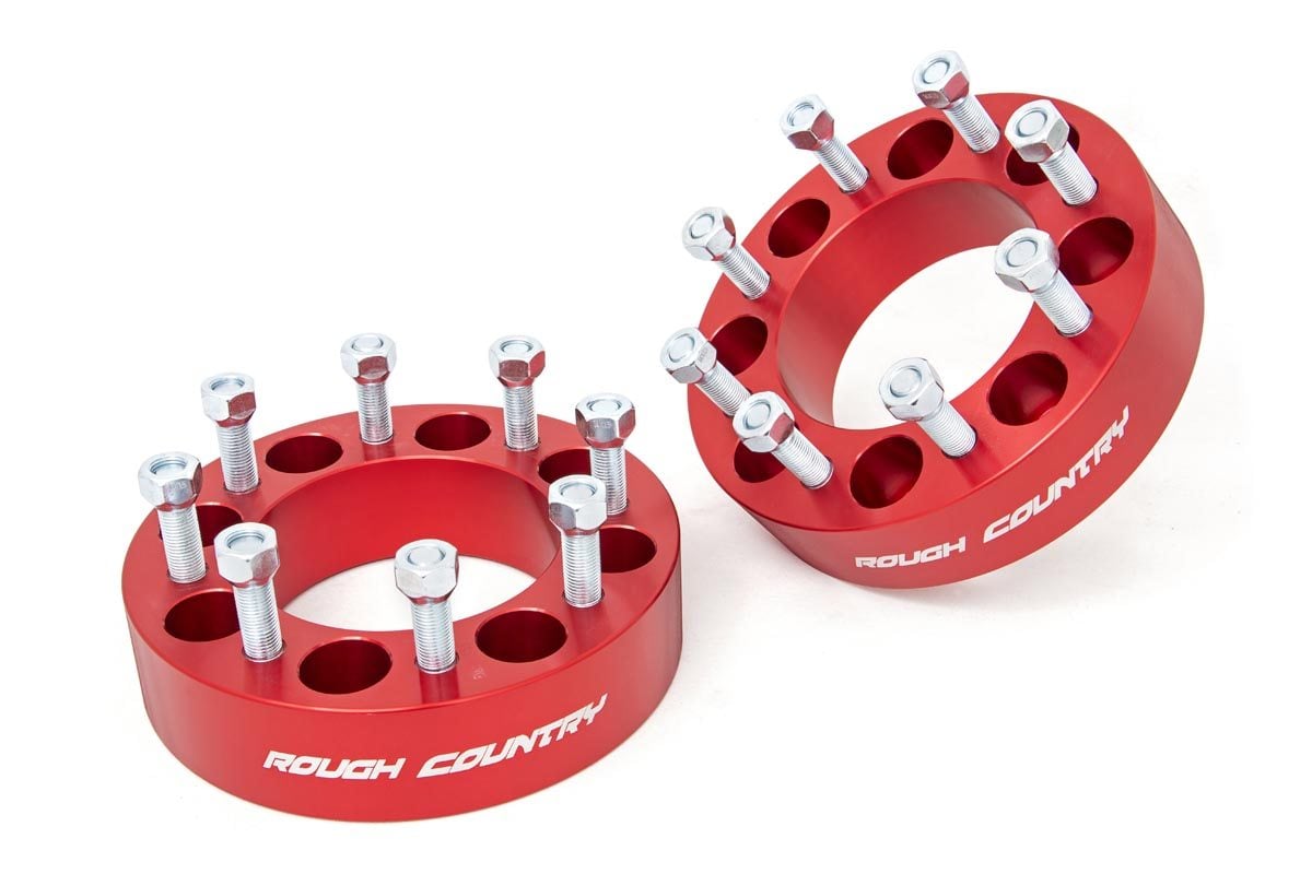 2 Inch Wheel Spacers 8x6.5 Red Ram 2500/3500 4WD (2010-2011) Rough Country