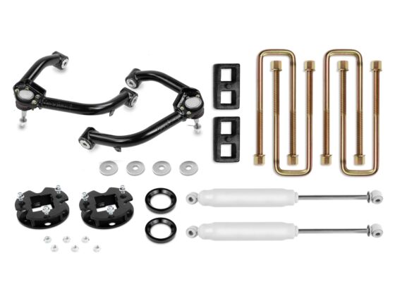 3-Inch Standard Leveling Lift Kit for 2019-2024 Silverado/Sierra 1500 2WD/4WD Cognito