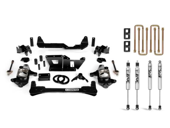4-Inch Standard Lift Kit With Fox Ps 2.0 Ifp Shocks For 2001-2010 Silverado/ Sierra 2500/3500 2WD/4WD Trucks Cognito