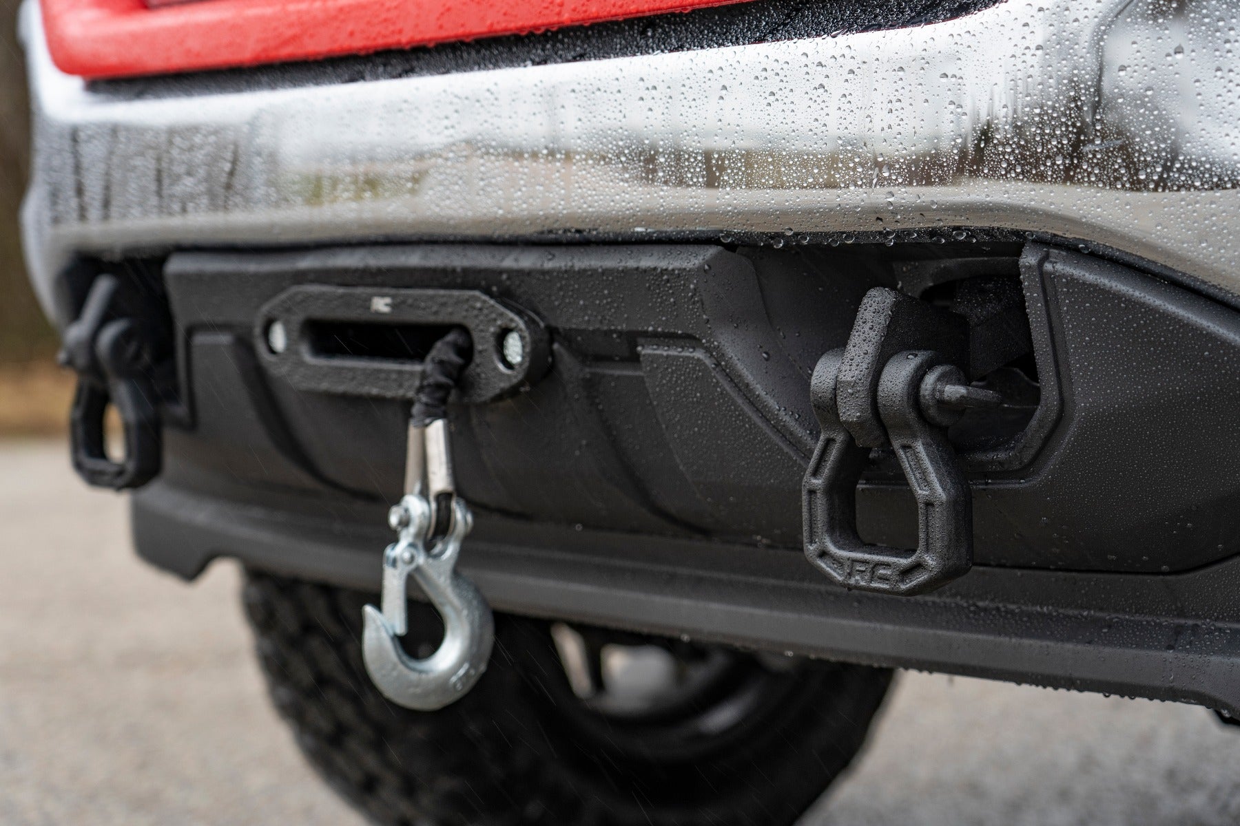 Hidden Winch Mounting Plate Silverado/Sierra 1500 (14-18 & Classic) Rough Country