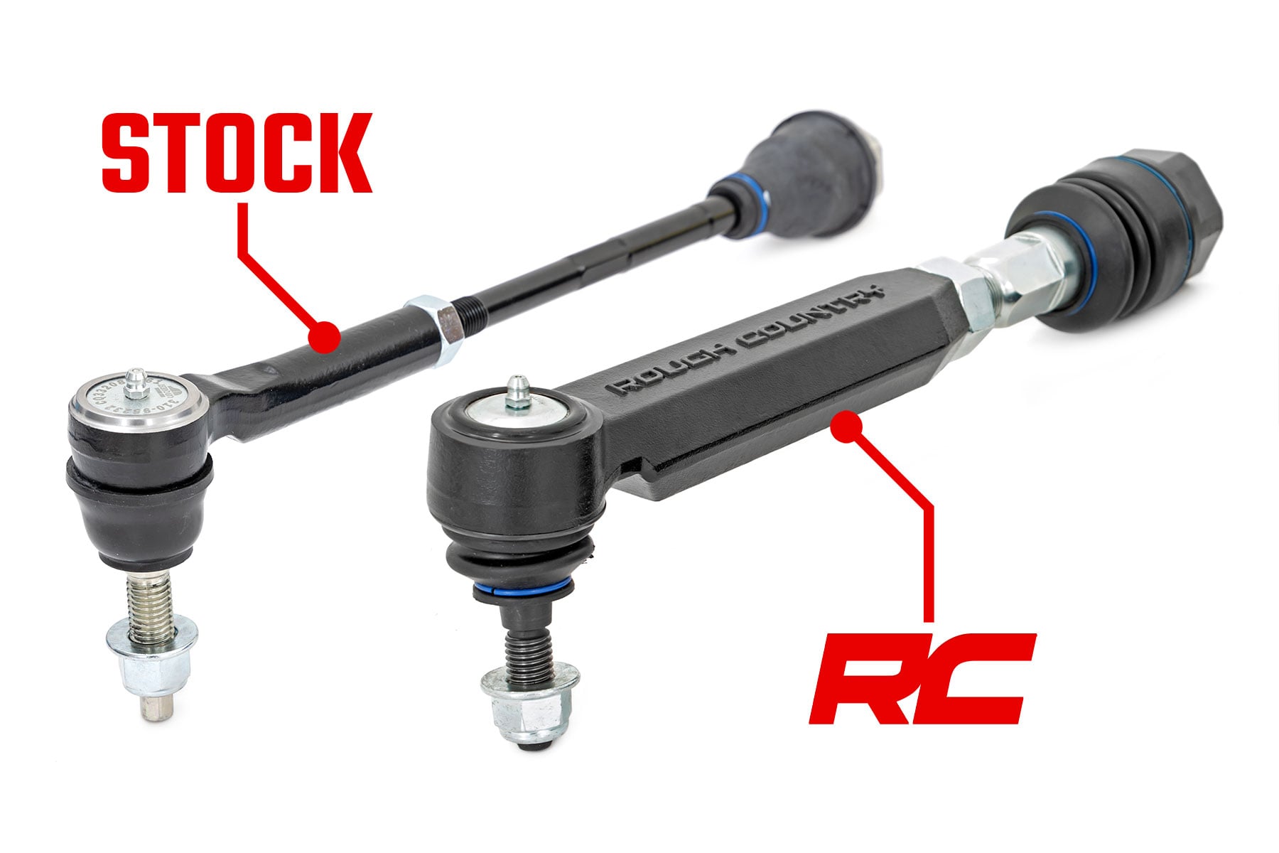 HD Forged Tie Rod End Silverado/Sierra 2500HD/3500HD 4WD (01-10) Rough Country
