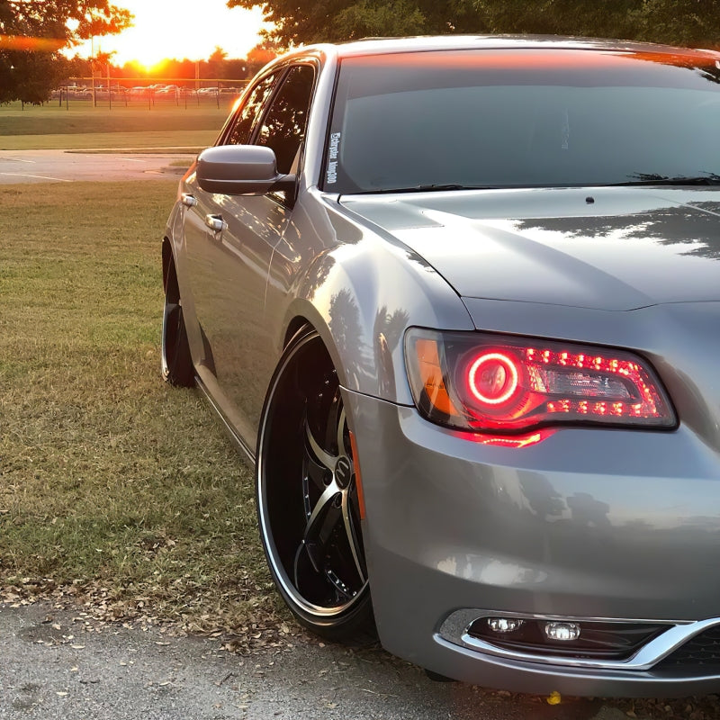 Oracle 11-19 Chrysler 300C DRL Upgrade w/ Halo Kit - ColorSHIFT w/ Simple Controller