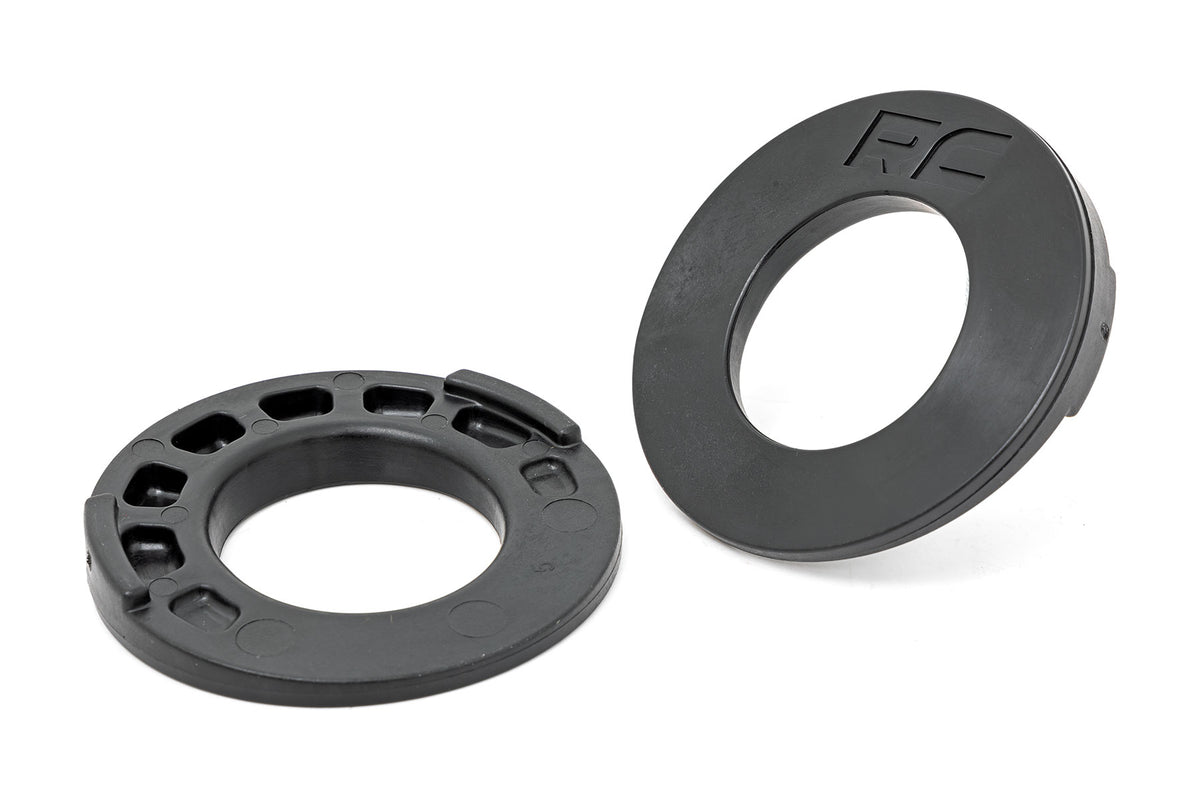 Rear Coil Spring Correction Plates Jeep Wrangler JK/Wrangler Unlimited (07-18) Rough Country