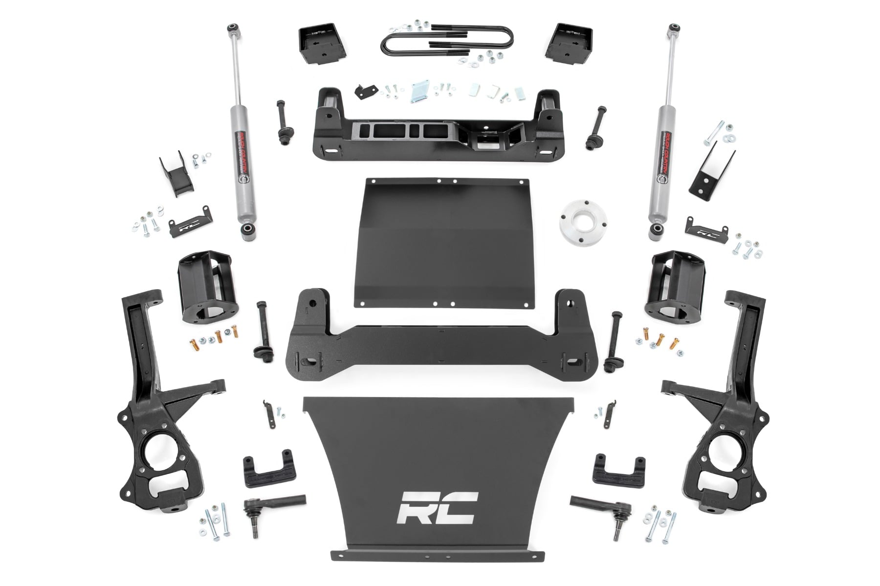 6 Inch Lift Kit Mono Leaf Rear Chevy Silverado 1500 2WD (2025-2026) Rough Country