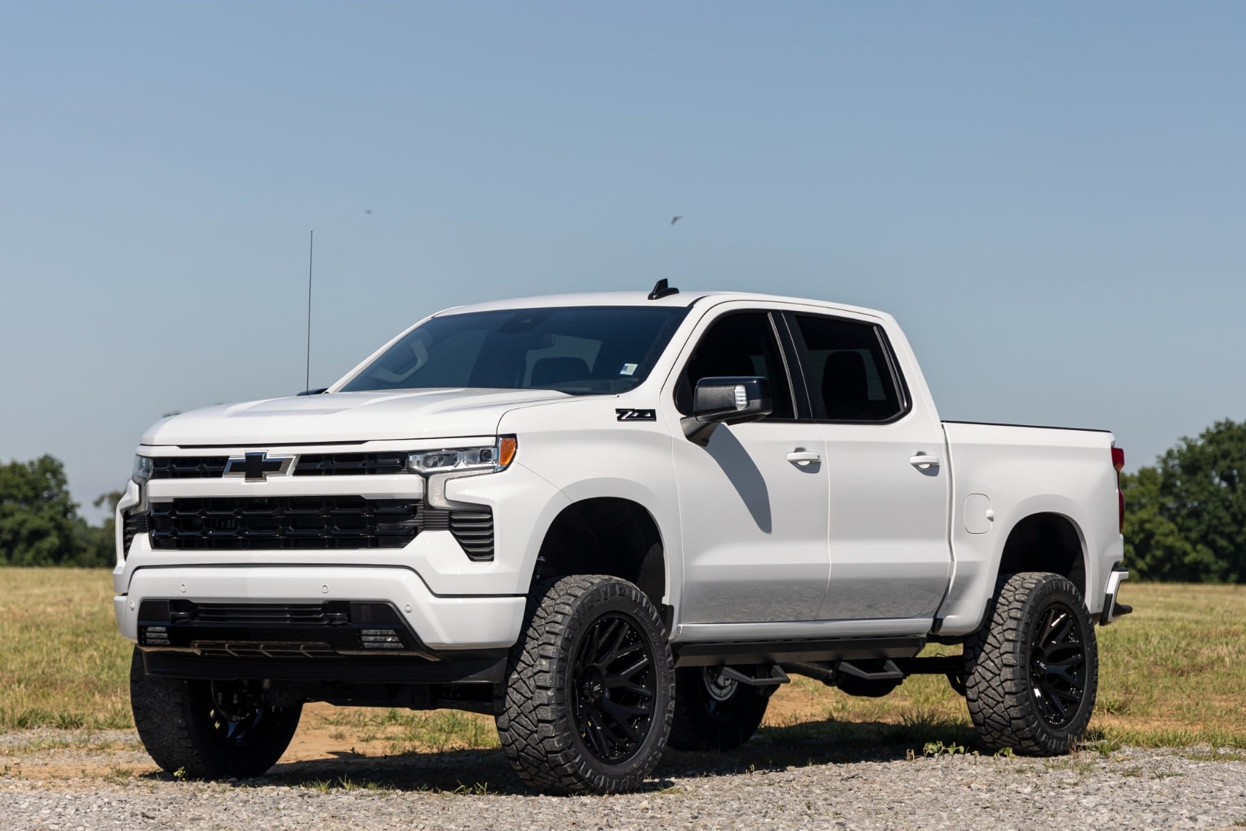 6 Inch Lift Kit Mono Leaf Rear N3 Struts Chevy Silverado 1500 2WD (25-26) Rough Country
