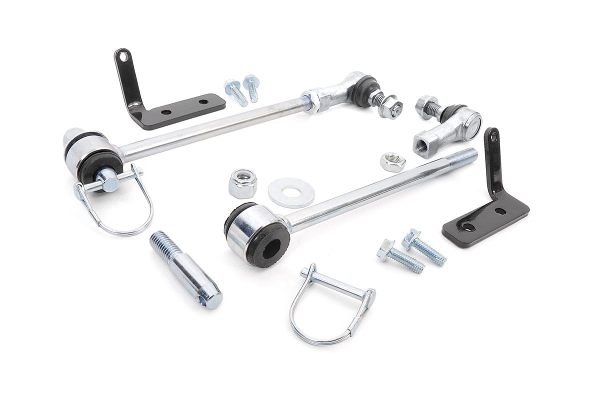 Quick Disconnect Sway Links 3.5-6 Inch Lift Jeep Gladiator JT/Wrangler JK/Wrangler Unlimited Rough Country