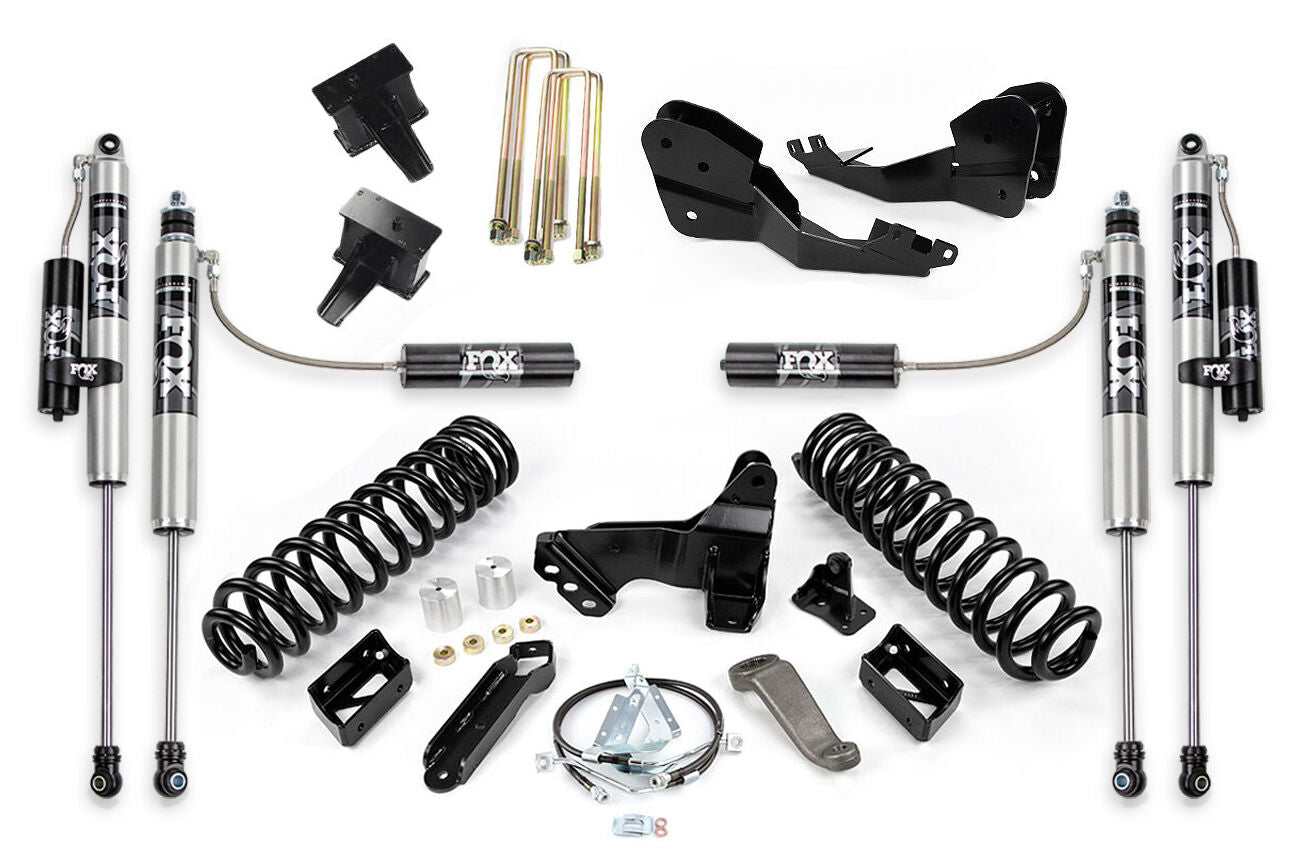 4/5 Inch Standard Lift Kit With Fox Ps 2.0 Psrr Shocks For 2017-2022 Ford F-250/F-350 4WD Cognito