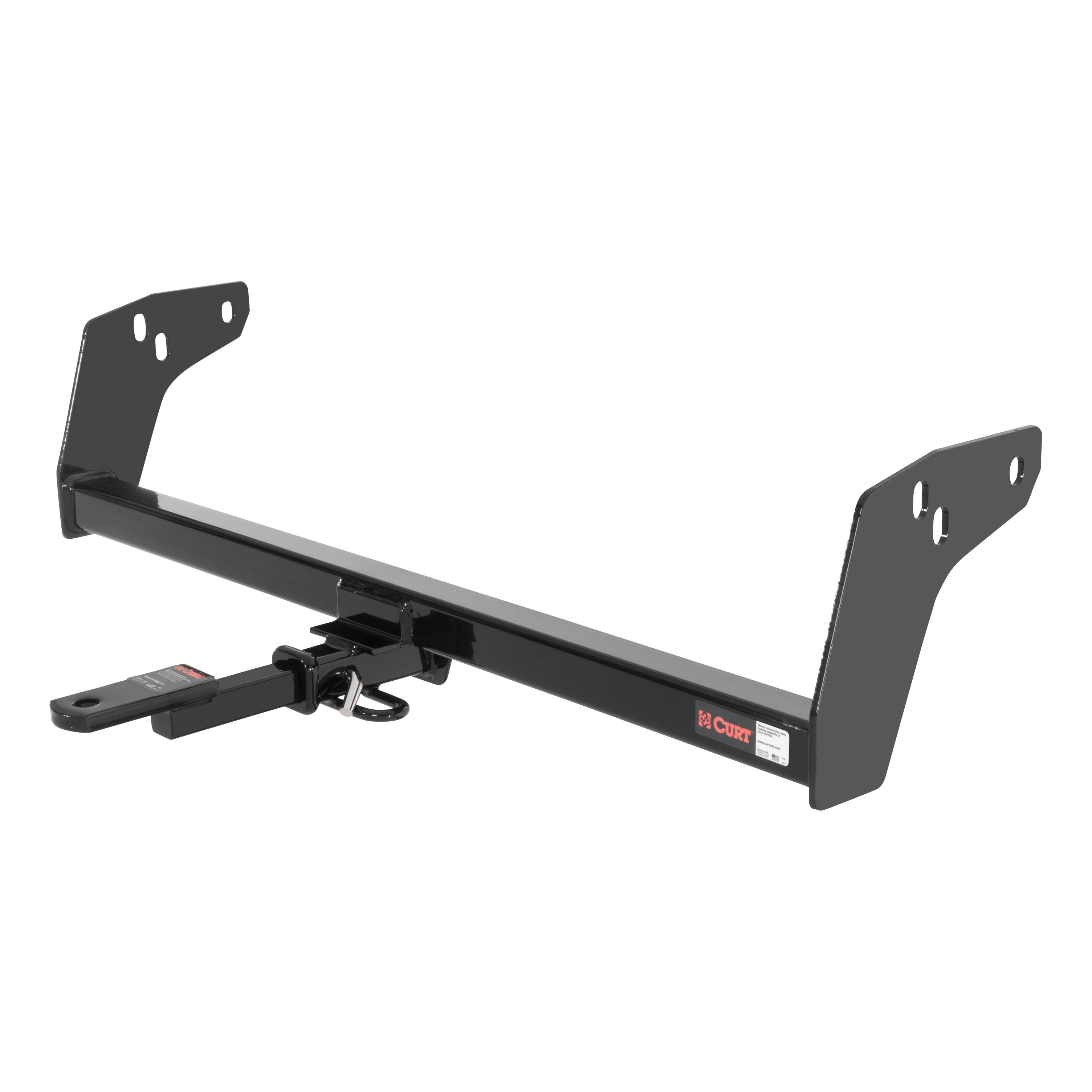 CURT Class 2 Trailer Hitch with Ball Mount, 1-1/4-In Receiver, Fits Select Chevrolet S10, GMC S15, Sonoma Model 120113