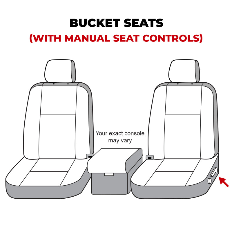 Covercraft 07-13 Toyota Tundra Polycotton SeatSaver Custom Front Row Seat Covers - Tan