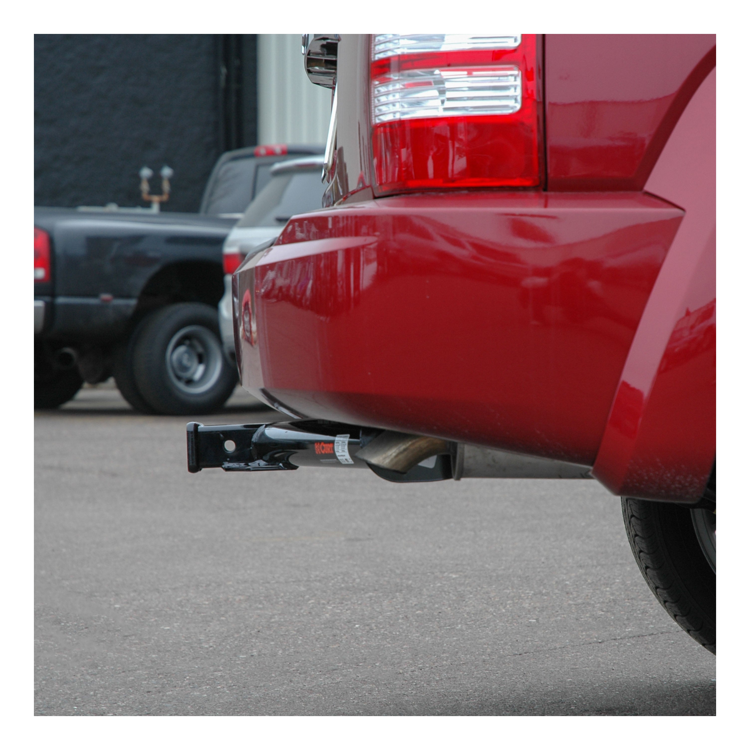 CURT Class 2 Trailer Hitch with Ball Mount, 1-1/4-In Receiver, Fits Select Jeep Liberty Model 122453