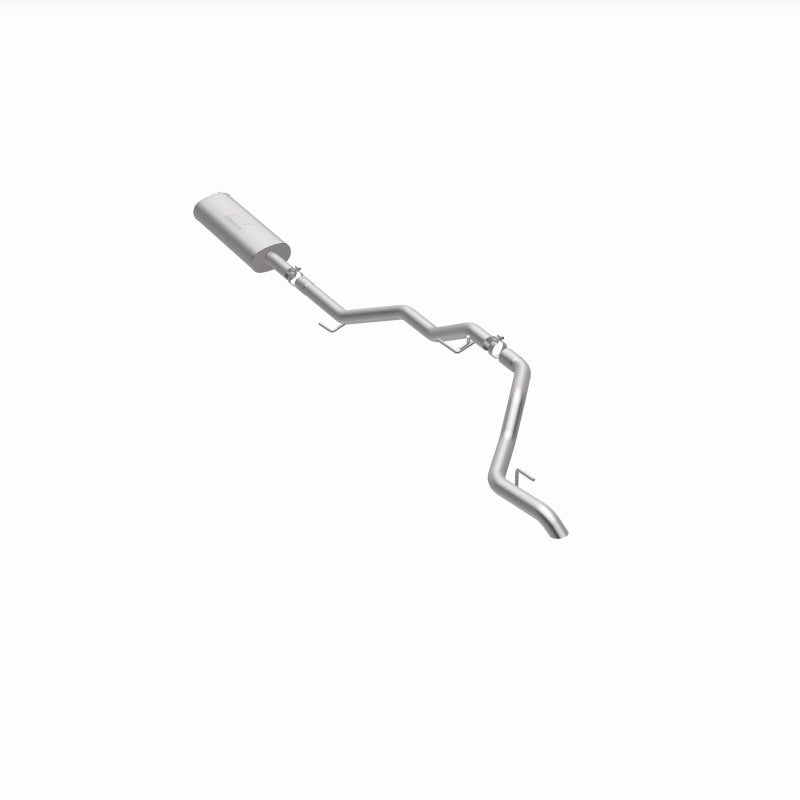 MagnaFlow 2020 Jeep Gladiator 2.5in Rock Crawler Series Single Rear Exit SS Cat-Back Exhaust w/o Tip
