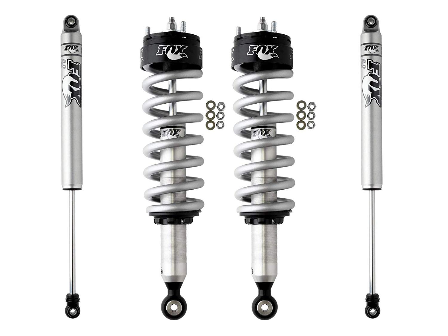 Kryptonite Stage 3 Leveling Kit with Fox Shocks for 2014–2018 1/2 Ton 6-LUG Chevy/GMC Trucks