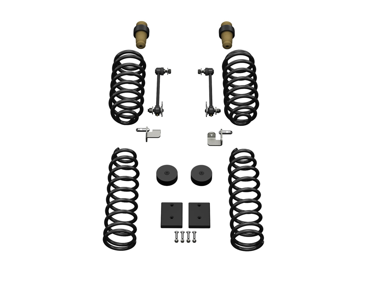 07-18 Wrangler JK 4 Door 1.5 Inch Sport ST1 Spring Lift System No Shocks TeraFlex