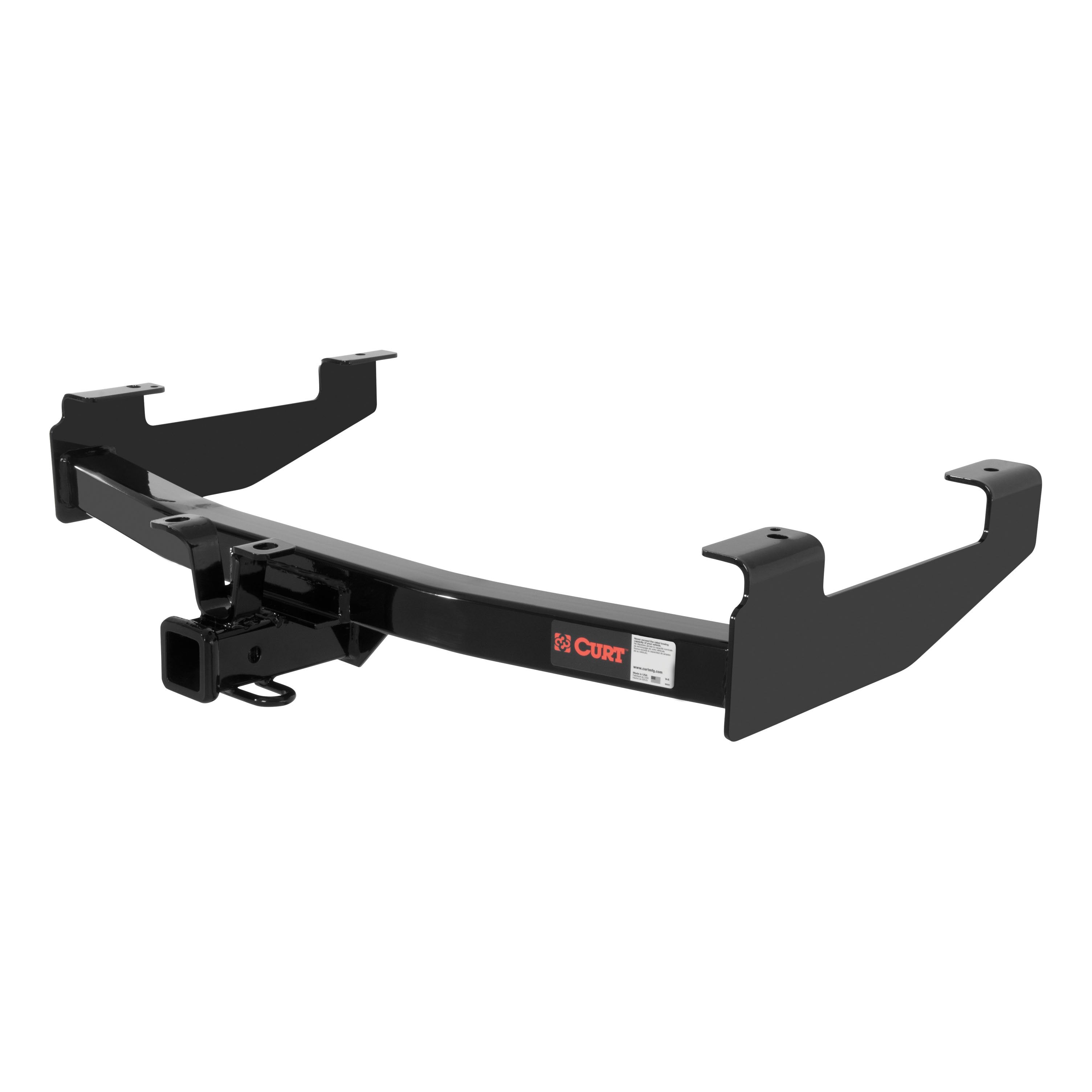 CURT Class 3 Trailer Hitch, 2-Inch Receiver, Square Tube Frame, Fits Select Chevrolet Silverado, GMC Sierra 2500, 3500 HD Model 13210