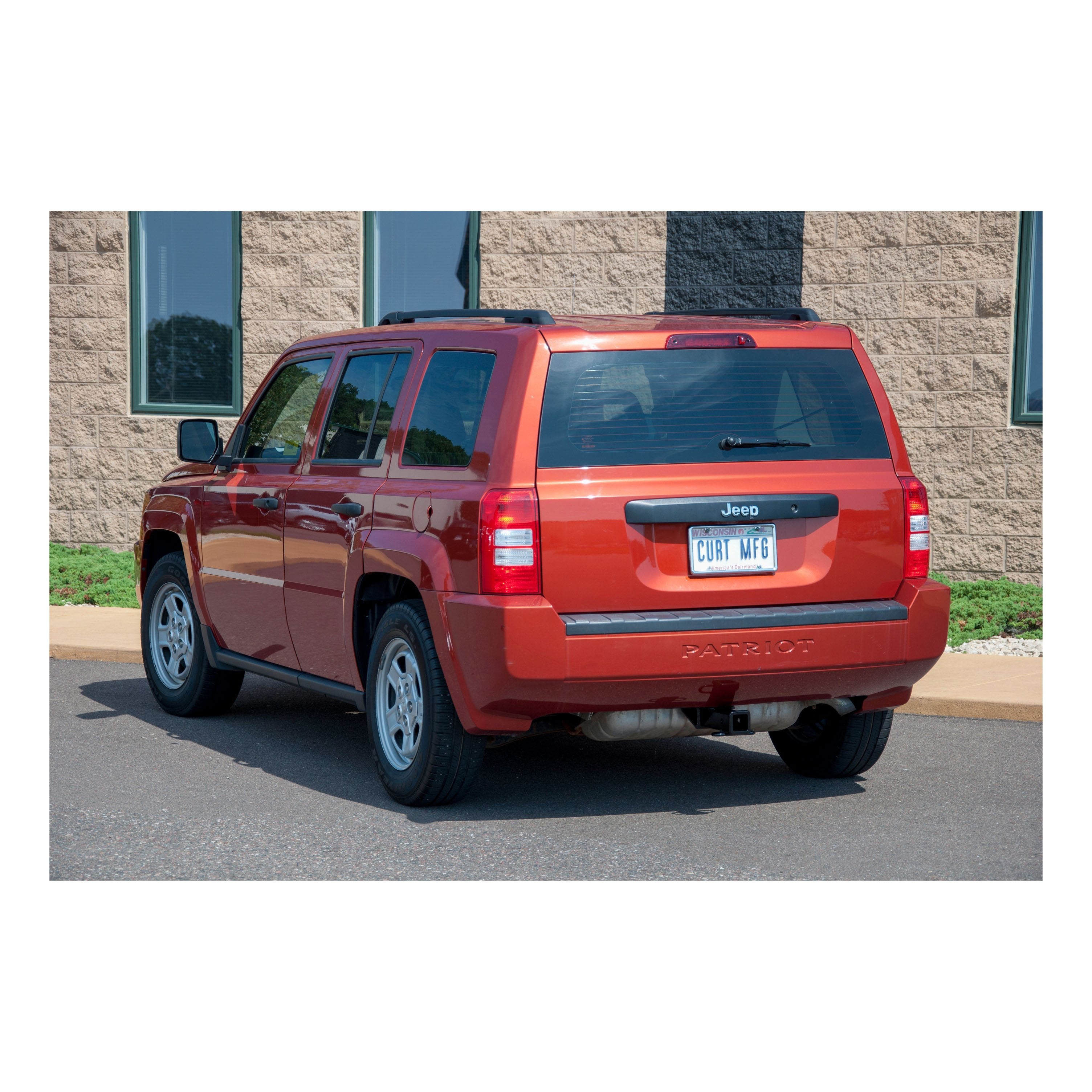 CURT Class 3 Trailer Hitch, 2-Inch Receiver, Fits Select Jeep Compass, Patriot Model 13548
