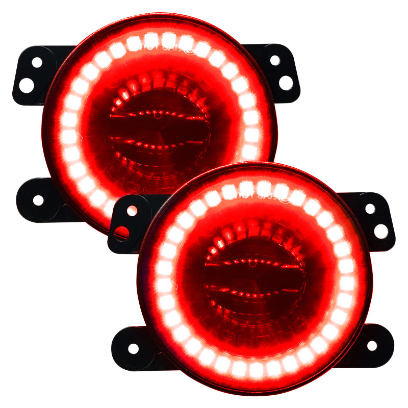 Oracle Jeep Wrangler JK/JL/JT High Performance W LED Fog Lights - w/o Controller