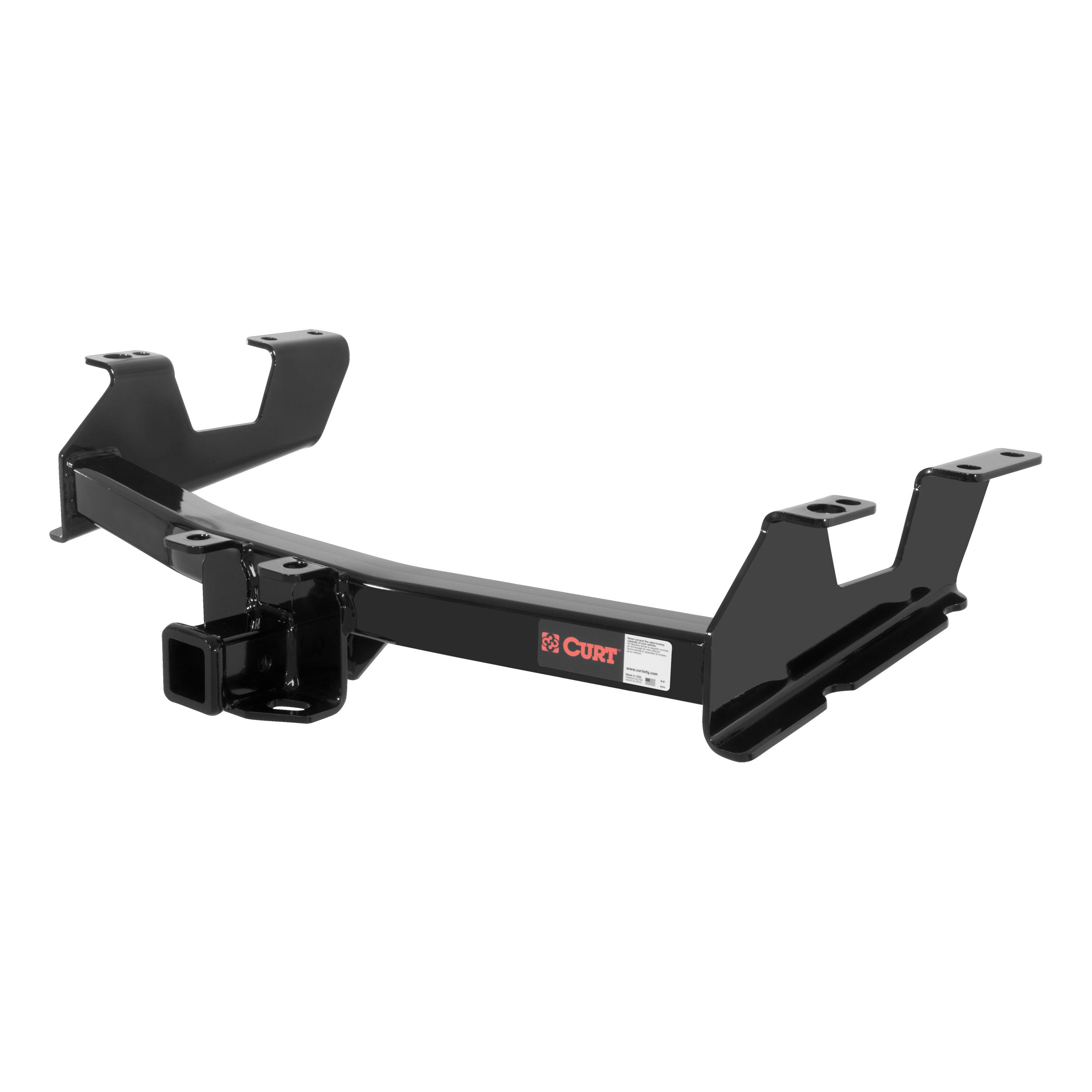 CURT Class 4 Trailer Hitch, 2-Inch Receiver, Fits Select Chevrolet Silverado, GMC Sierra 2500, 3500 HD Model 14062