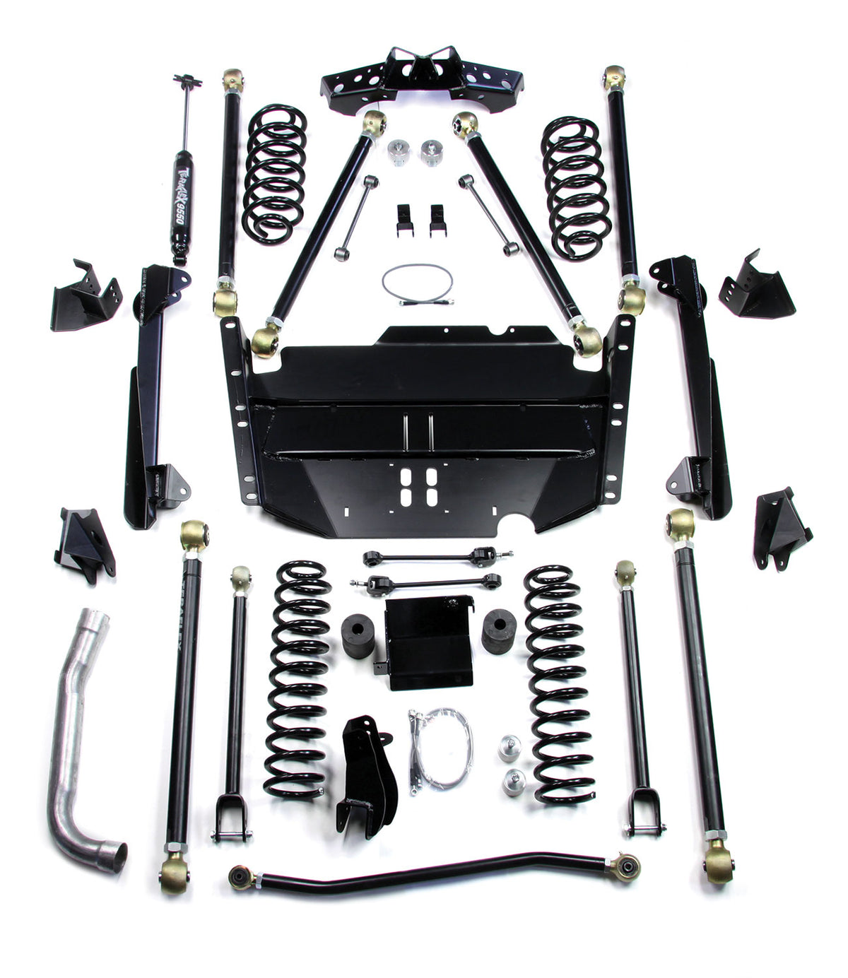97-06 Jeep Wrangler TJ SWB 4 Inch Pro LCG Long Arm Suspension System No Shocks TeraFlex