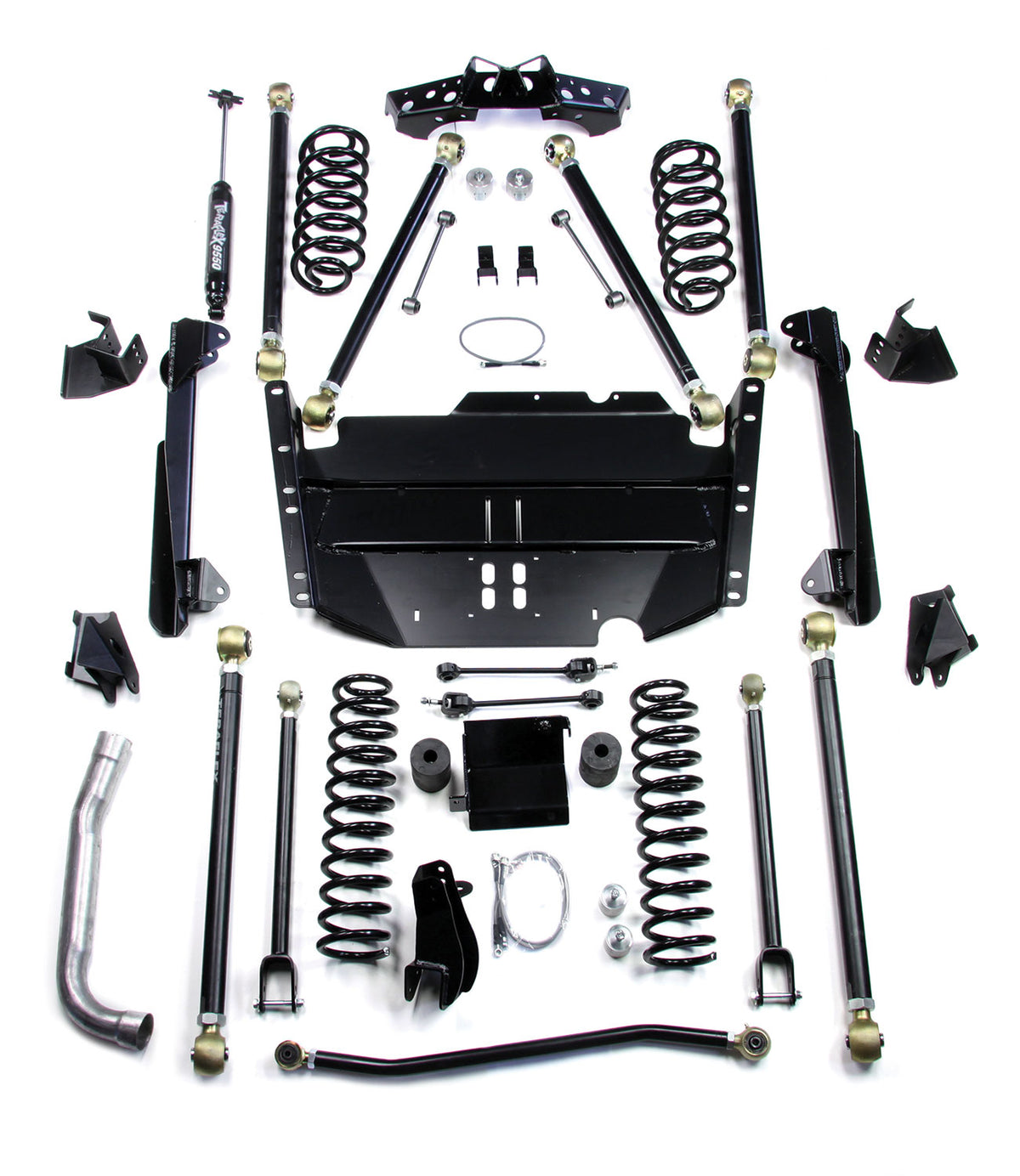 97-06 Jeep Wrangler TJ SWB 5 Inch Pro LCG Long Arm Suspension System No Shocks TeraFlex