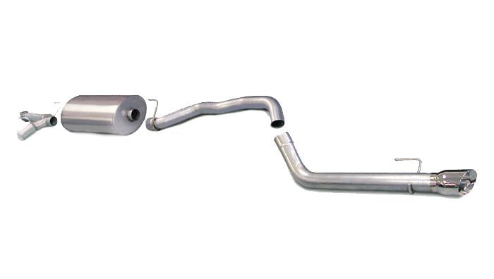 3.0 Inch Cat-Back Touring Single Rear Exit Exhaust 4.0 Inch Polished Tips 08-17 Toyota Sequoia 5.7L V8 Stainless Steel Corsa Performance