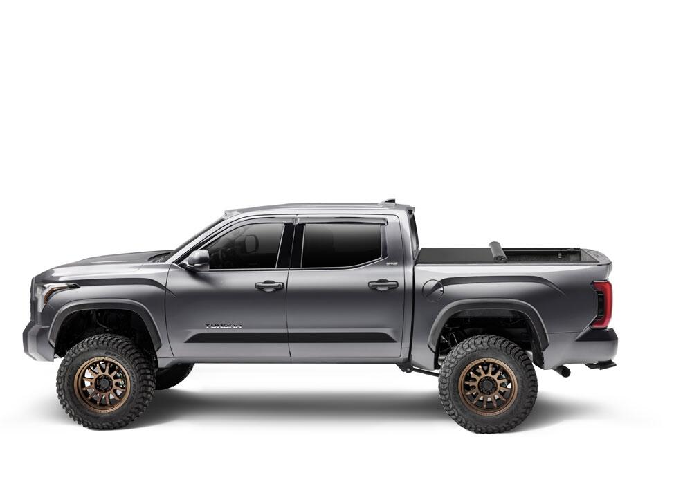 Pro X15 Tonneau Cover Black 2022-2026 Toyota Tundra 5 Foot 7 Inch Bed without Deck Rail System Truxedo