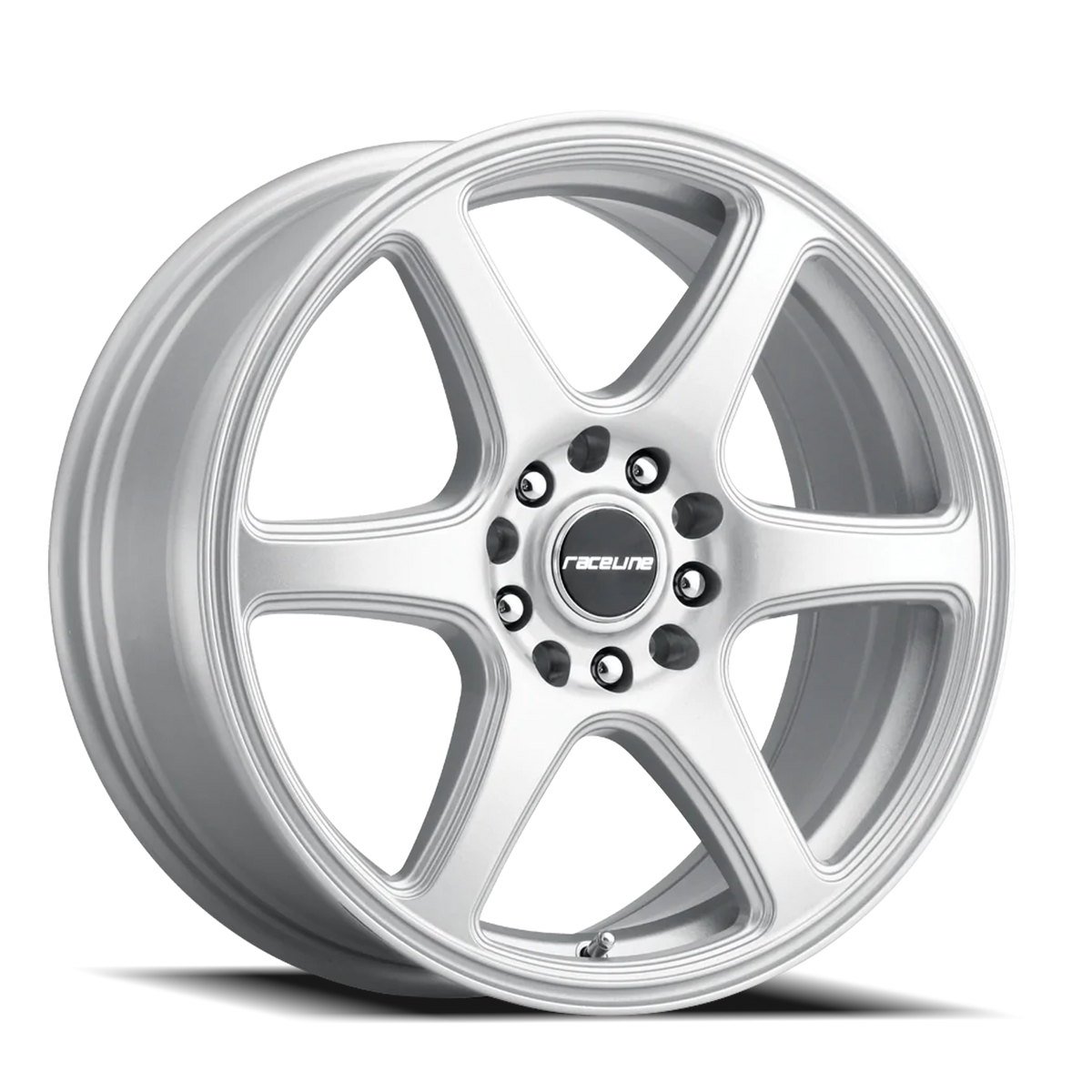 Aluminum Wheels 15x7 Matrix 146S Gloss Silver 40 Offset 5 on 114.3 Bolt Pattern 72.62 Bore Raceline