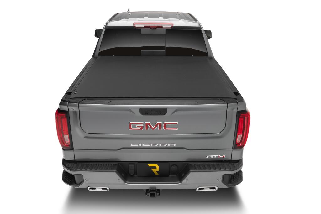 Pro X15 Tonneau Cover Black 2019 (New Body Style)-2026 Silverado/Sierra 1500 6 Foot 7 Inch Bed with MultiPro Tailgate Truxedo